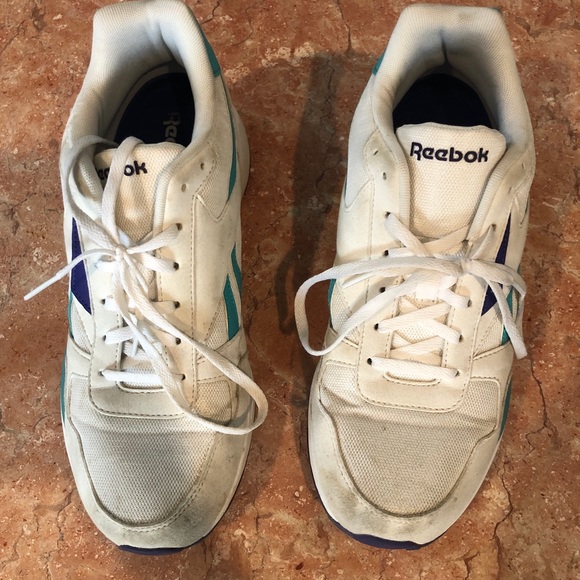 Womens white REEBOK SNEAKERS SIZE 9.5 - Picture 2 of 9